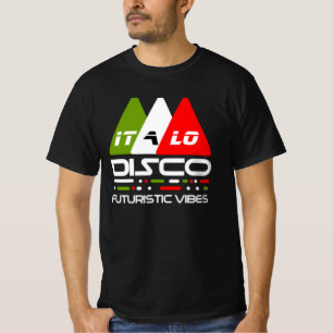 イタロディスコ風刺 Tシャツ