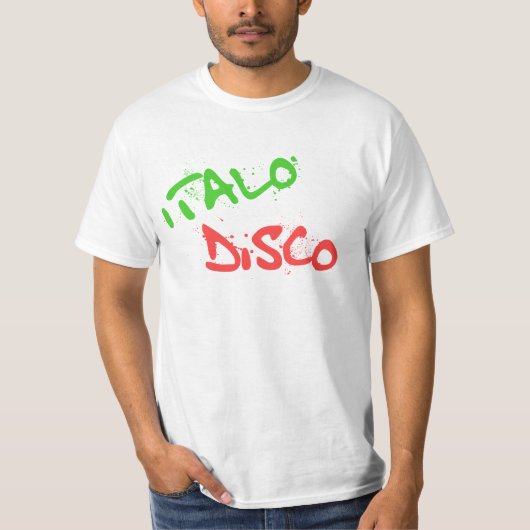 イタロ・ディスコ Tシャツ (正面)