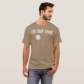 イダファット おもしろ ゴルフ ファミリー Tシャツ (正面フル)