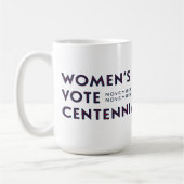 イダ・B・ウェルズ女性投票100周年 コーヒーマグカップ (左)