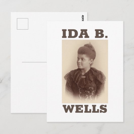 イダ・B・ウェルズ ポストカード (正面/裏面)