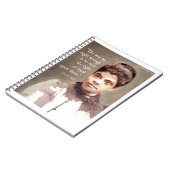 イダBウェルズと「Right & Wrong」引用文 ノートブック (左側)