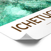 イチェツクニー春州パークフロリダウォーター色 ポスター (角)