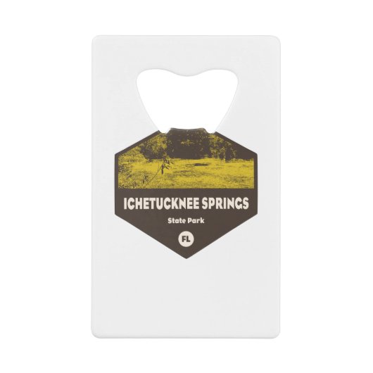 イチェツクニー春州パークフロリダ クレジットカード栓抜き (正面)