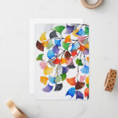 イチカラフルョウ-カ空白のード ノートカード (正面/裏面インサイチュ)