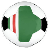 イチケリア・チェチェン共和国の旗 サッカーボール (回転)