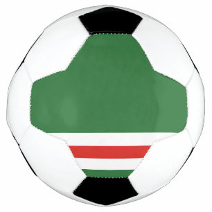 イチケリア・チェチェン共和国の旗 サッカーボール