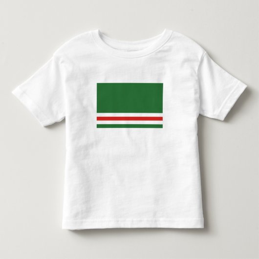 イチケリア・チェチェン共和国 の 旗 トドラーTシャツ (正面)