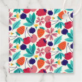 イチゴありがとうベリーマジョーベビーシャワー フェイバータグ (裏面)