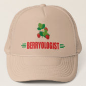 イチゴおもしろい キャップ (正面)