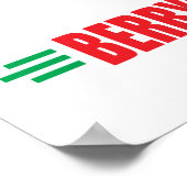 イチゴおもしろい ポスター (角)