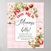 イチゴお母さんの腹ゲーム大きい ポスター (正面)