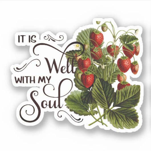 イチゴが好い シール (正面)