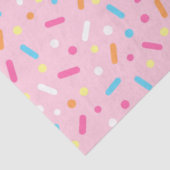 イチゴつや消しアイシング&ドーナツスプリンクルズ 薄葉紙 (詳細)