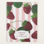 イチゴつる植物プランナー プランナー手帳 (正面)