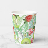 イチゴとキウイ。 紙コップ (右)