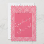 イチゴとクリームの招待状 招待状 (正面)