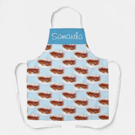 イチゴとクリームの甘いパン エプロン