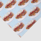 イチゴとクリームの甘いパン 薄葉紙 (詳細)