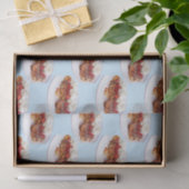 イチゴとクリームの甘いパン 薄葉紙 (ギフト)