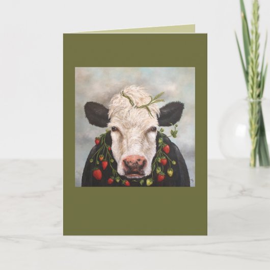 イチゴとクリームカード カード (正面)