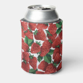 イチゴとクリームパターン 缶クーラー (缶裏面)