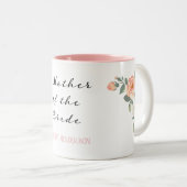 イチゴとクリームヴィンテージバラ母の花嫁 ツートーンマグカップ (正面右)