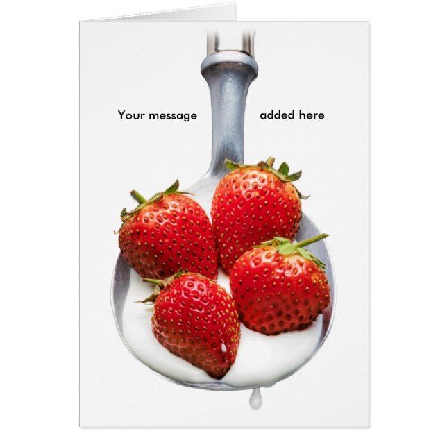 イチゴとクリーム (正面)