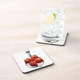 イチゴとクリーム コースター