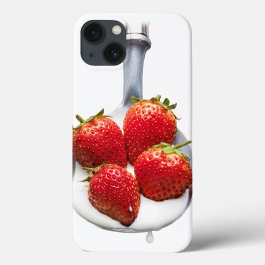 イチゴとクリーム Case-Mate iPhoneケース (裏面)