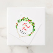 イチゴとデイジー結婚の感謝 フェイバータグ (インサイチュ)