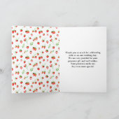 イチゴとデイジー結婚ズ サンキューカード (内部)