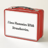 イチゴとハムミー金属の弁当箱 メタルランチボックス (裏面)