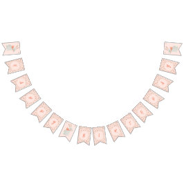 イチゴとバニーの誕生日パーティー バンティングフラッグ