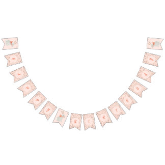 イチゴとバニーの誕生日パーティー バンティングフラッグ