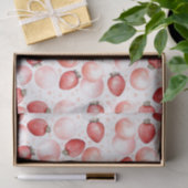 イチゴとピンクバルーンかわいい夏のパーティー 薄葉紙 (ギフト)