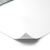 イチゴとフォークのポスター – SRF ポスター (角)