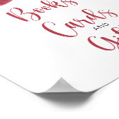 イチゴと弓 – 本のカードとギフト ポスター (角)