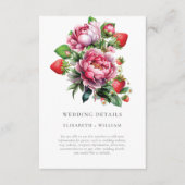 イチゴと牡丹サマー結婚ズの詳細 エンクロージャーカード (正面)