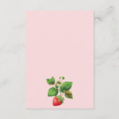 イチゴと牡丹サマー結婚ズの詳細 エンクロージャーカード (裏面)