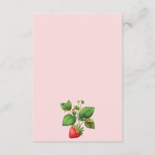 イチゴと牡丹サマー結婚ズの詳細 エンクロージャーカード (裏面)