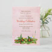 イチゴと牧草花赤面結婚ズ 招待状 (スタンド正面)