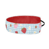 イチゴと花の継ぎ目なし模様 アスレチックヘッドバンド (右)