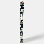 イチゴと蝶ブラック Case-Mate iPhoneケース (裏面 / 右)