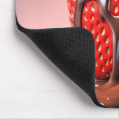 イチゴに溶かしたチョコレート マウスパッド (コーナー)