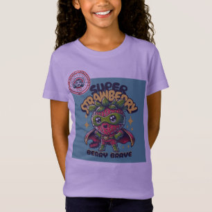 イチゴのすごい英雄 Tシャツ