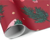 イチゴのクリスマスお菓子パターン ラッピングペーパー (ロールコーナー)