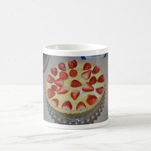 イチゴのケーキ コーヒーマグカップ (中央)