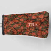 イチゴのゴルフパターカバー ゴルフヘッドカバー (正面)