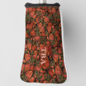 イチゴのゴルフパターカバー ゴルフヘッドカバー (回転90)